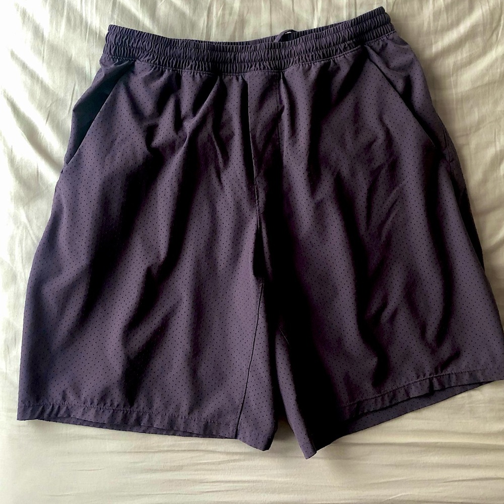 Pacebreaker Short (9in) With liner. Plum c…